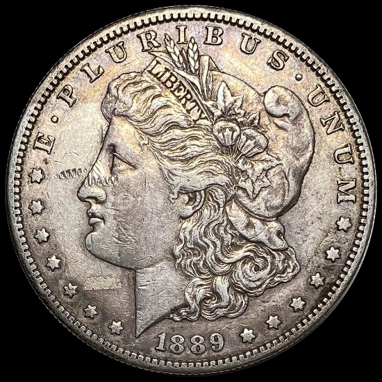 1889-S Silver Morgan Dollar NEARLY UNCIRCULATED