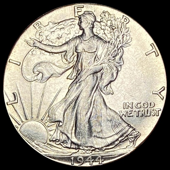 1944-Silver Half Dollar Walking Liberty UNCIRCULATED