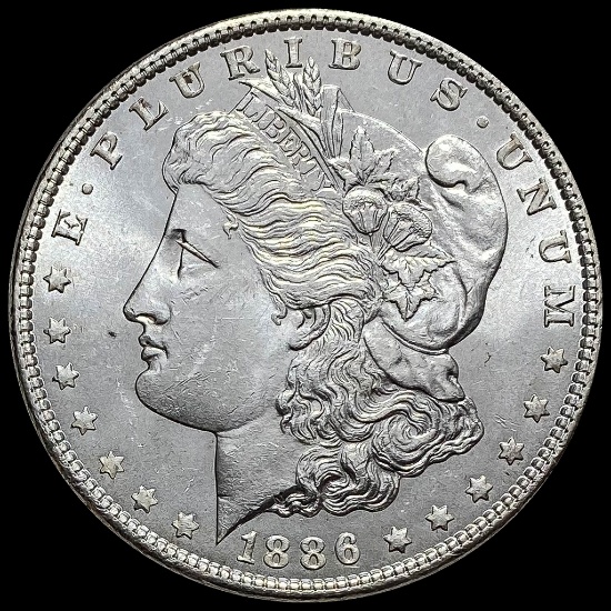 1886 Morgan Silver Dollar GEM BU
