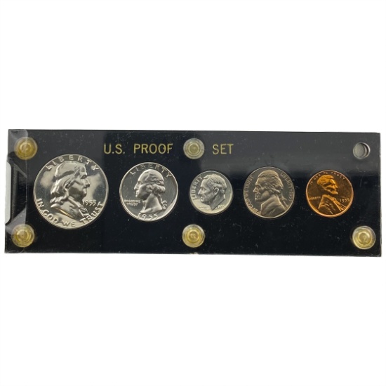 [5]1955 U.S. Proof Set 1C-50C