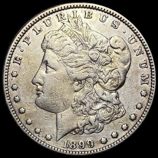 1899 Silver Morgan Dollar NEARLY UNCIRCULATED