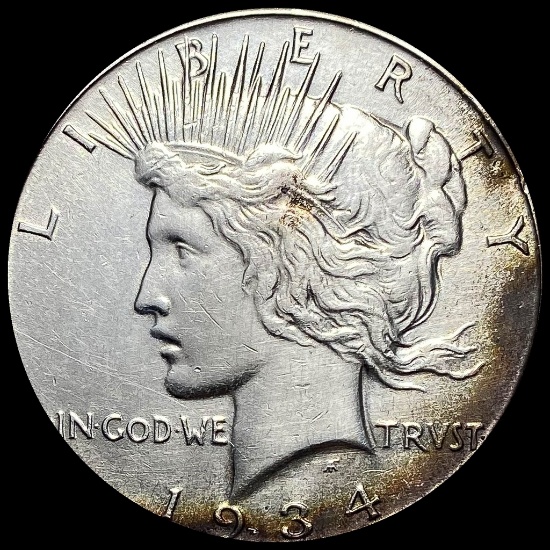 1934 Peace Silver Dollar CLOSELY UNCIRCULATED