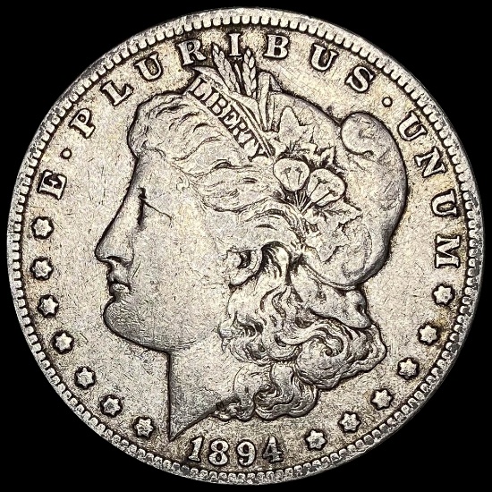 1894-O Silver Morgan Dollar LIGHTLY CIRCULATED