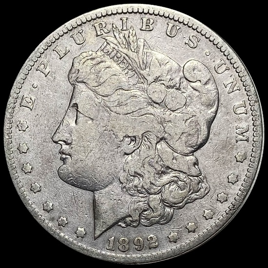 1892-S Silver Morgan Dollar LIGHTLY CIRCULATED
