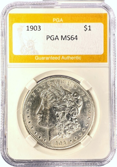 1903 Morgan Silver Dollar PGA MS64