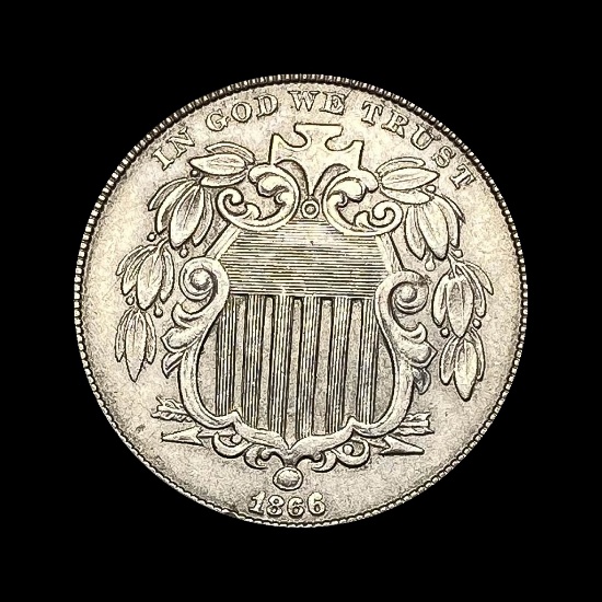 1866 Shield Nickel UNCIRCULATED