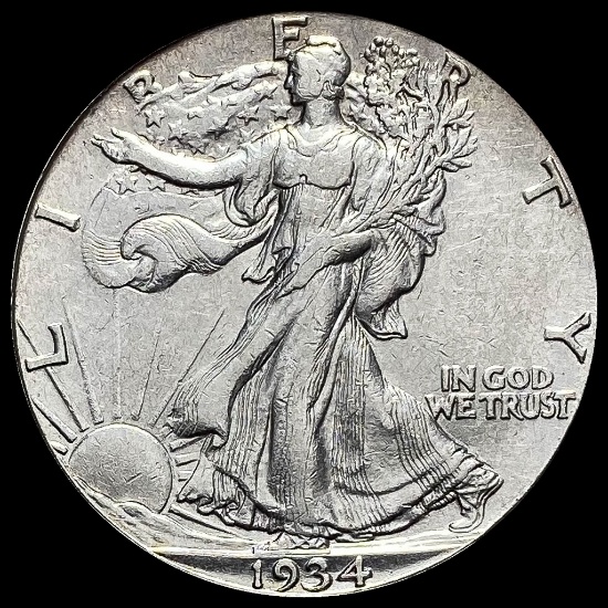 1934-S Silver Half Dollar (Walking Liberty) UNCIRCULATED