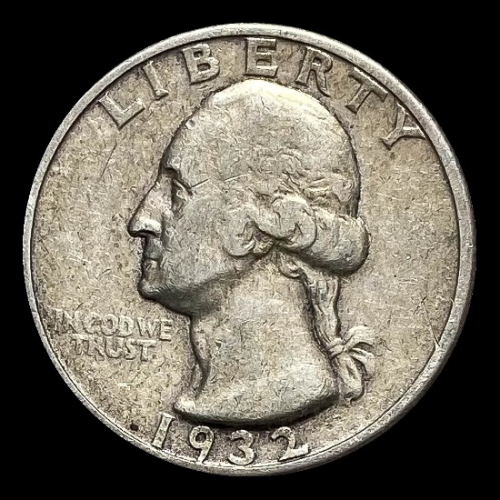 1932-S Silver Washington Quarter NEARLY UNCIRCULATED