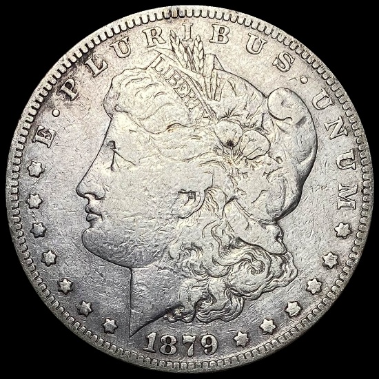 1879-S Silver Morgan Dollar NEARLY UNCIRCULATED