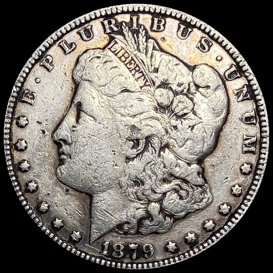 1879-S Silver Morgan Dollar NEARLY UNCIRCULATED