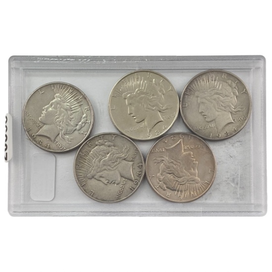 [5]1934 Silver Peace Dollar