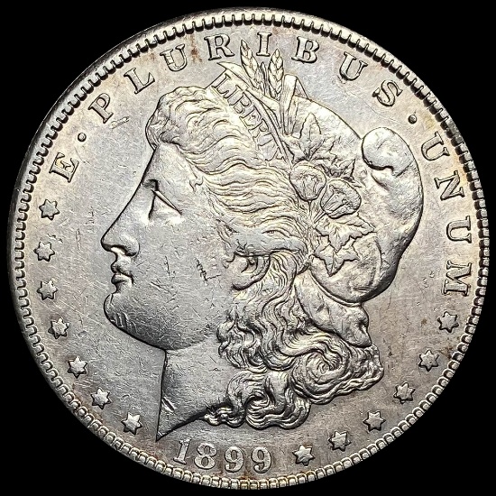 1899-S Silver Morgan Dollar CLOSELY UNCIRCULATED