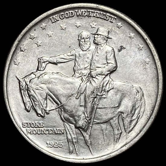 1925 Silver Stone Mountain Half Dollar UNCIRCULATED