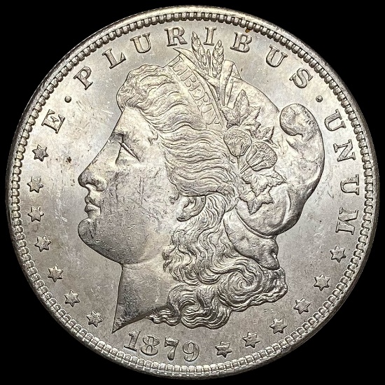 1879-S Silver Morgan Dollar GEM BU