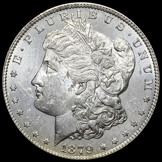 1879-S Silver Morgan Dollar GEM BU