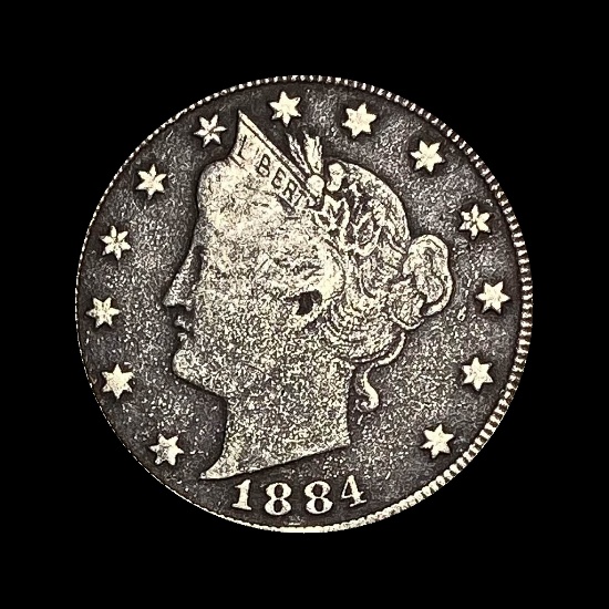 1884 Liberty Head Nickel NICELY CIRCULATED