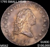 1795 SMALL HEAD Flowing Hair Half Dollar UNCIRCULATED
