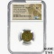 Tabaristan c.AD 780-793 Silver Hemidrachm NGC Ch AU