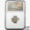 Roman Antoninus Pius, AD 138-161 Silver Denarius NGC Ch F