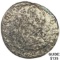 1780's Spanish Colonial 8 Reales Shipwreck Effect ABOUT UNCIRCULATED
