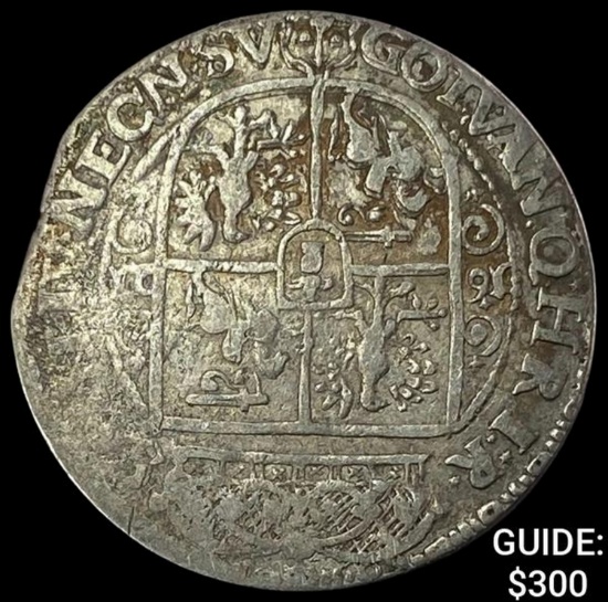 1621 Poland Silver Ort - Sigmund III NEARLY UNCIRCULATED