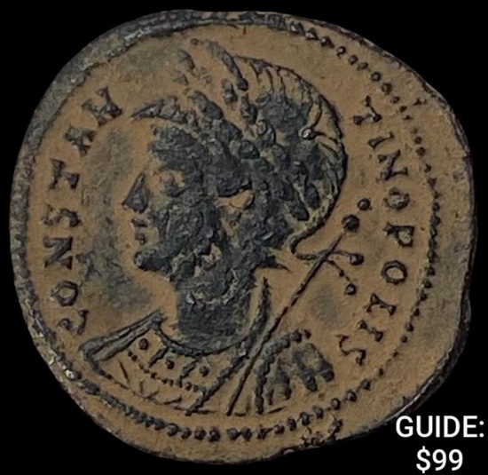 Roman Constantine I, 330 AD BI Follis NEARLY UNCIRCULATED