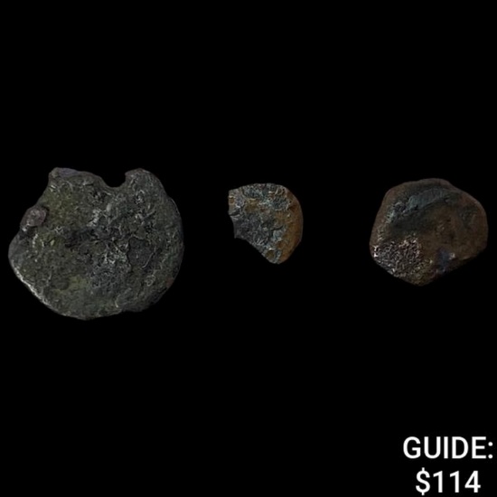 [3]103-76 BC Biblical "Widow's Mite" Luke 21:1-4  NEARLY UNCIRCULATED