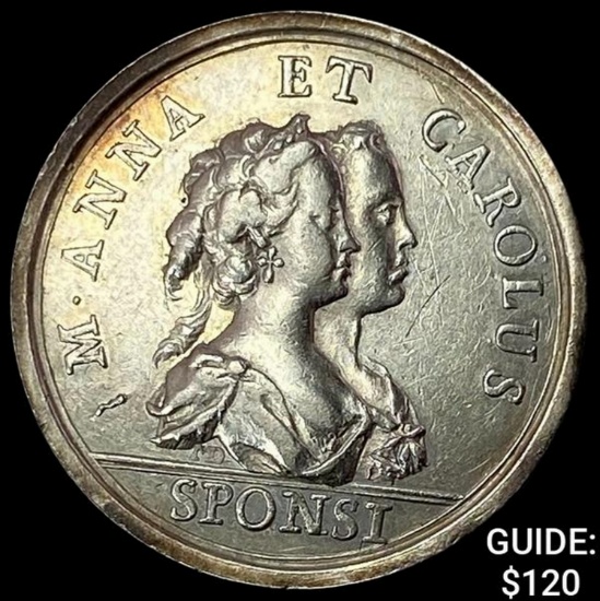 1744 Austria Silver - Charles and Anna CHOICE AU