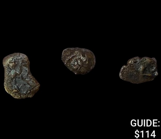 [3]103-76 BC Biblical "Widow's Mite" Luke 21:1-4  NEARLY UNCIRCULATED