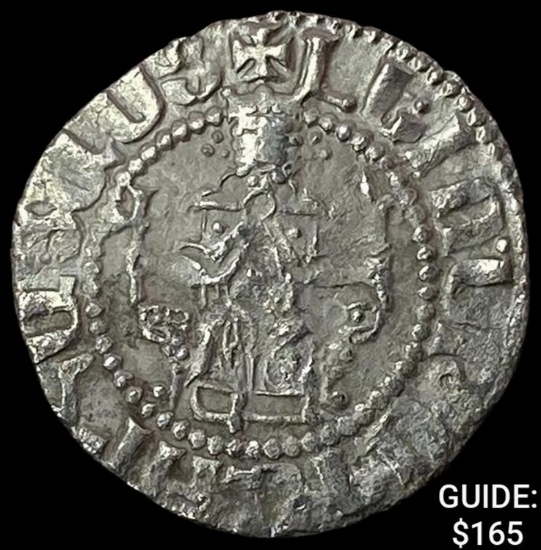 1198-1219 AD Crusades Armenia Silver Tram UNCIRCULATED