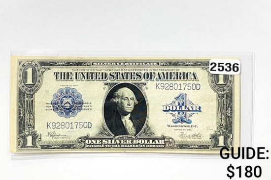 1923 $1 United States Silver Certificate