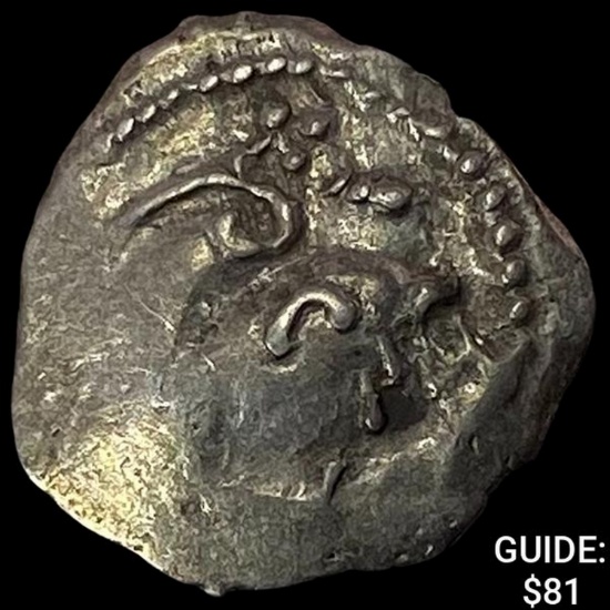Gaul Tribes Silver Quinarius NEARLY UNCIRCULATED