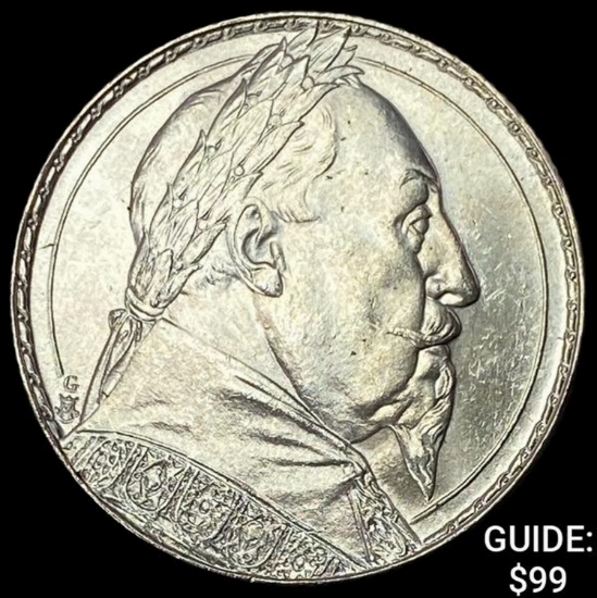 1932 Sweden Silver 2 Kroner Gustaf II Adolf UNCIRCULATED