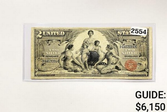 1869 $2 Silver Certificate 4