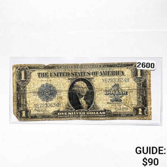 1923 $1 United States Silver Certificate