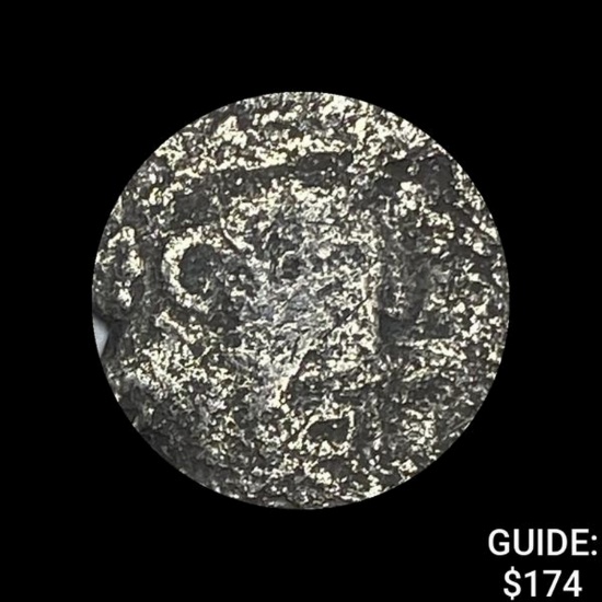 1500s-1600s Spanish Colonial Silver Cob NEARLY UNCIRCULATED