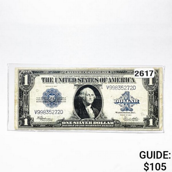 1923 $1 United States Silver Certificate