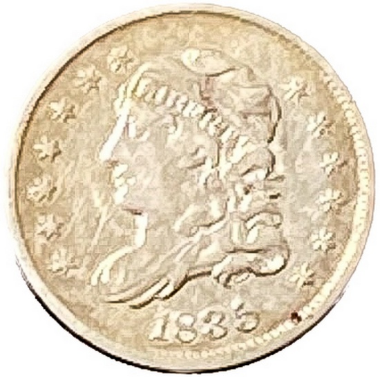 1835 Capped Bust Half Dime VF