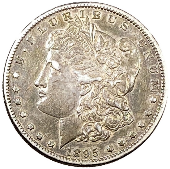 1895-O Morgan Silver Dollar XF