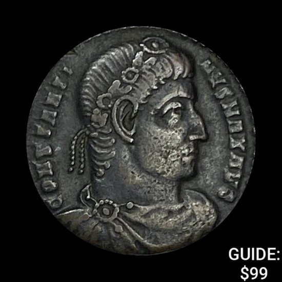 Roman Constantine 307-337 Bronze 3 Follis NEARLY UNCIRCULATED