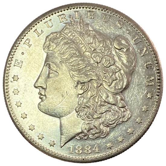 1884-S Morgan Silver Dollar