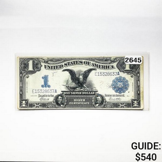 1899 $1 Lg. Size United States Silver Certificate