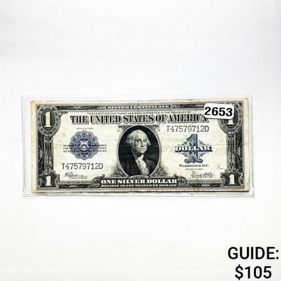 1923 $1 United States Silver Certificate