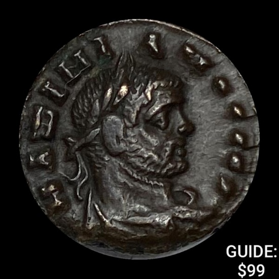 Roman Provincial Egypt Maximian Potin Tetradrachm CHOICE AU