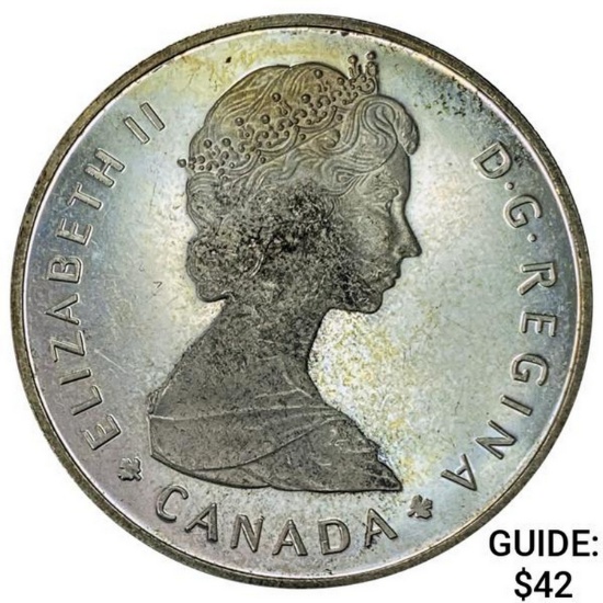 1985 Canada Silver Dollar-National Parks CHOICE PROOF