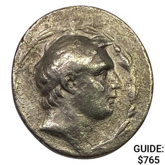 Roman Maximinus I, AD 235-238 Silver Denarius NGC Ch VF