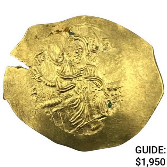Byzantine John II 1118-1143 Gold Hyperpyron UNCIRCULATED