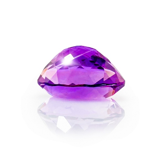 Amethyst Gemstone Brazil Oval 12.130cts