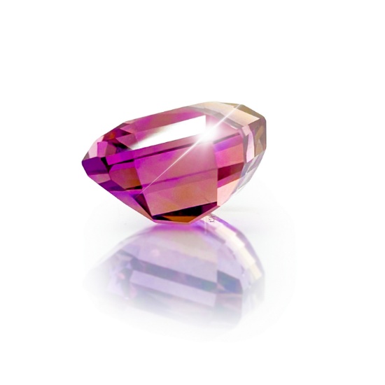 Purple/Gold Ametrine Gemstone Bolivia 17.05cts