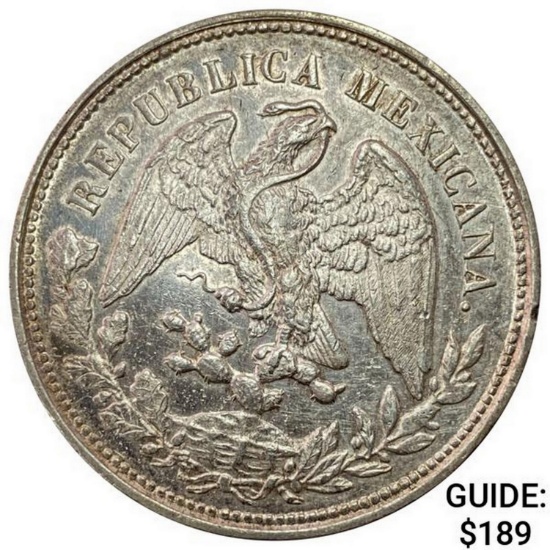 1903Mo AM Mexico Silver Peso CHOICE AU